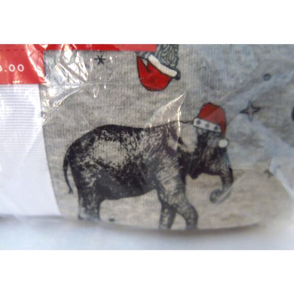 Wondershop Target *NWT* Safari Christmas Winter Pajamas Size L Women Gray - Picture 7 of 10